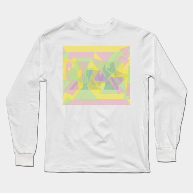 Superposition of Three Colors Long Sleeve T-Shirt by yayor